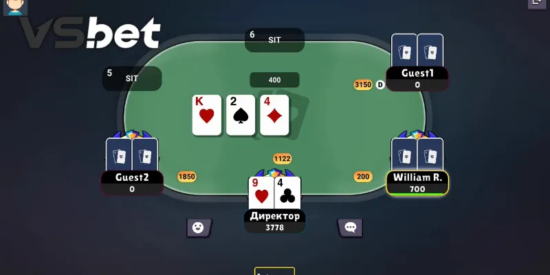 Quy luật cùng thứ tự ván Poker nâng cao lựa chọn